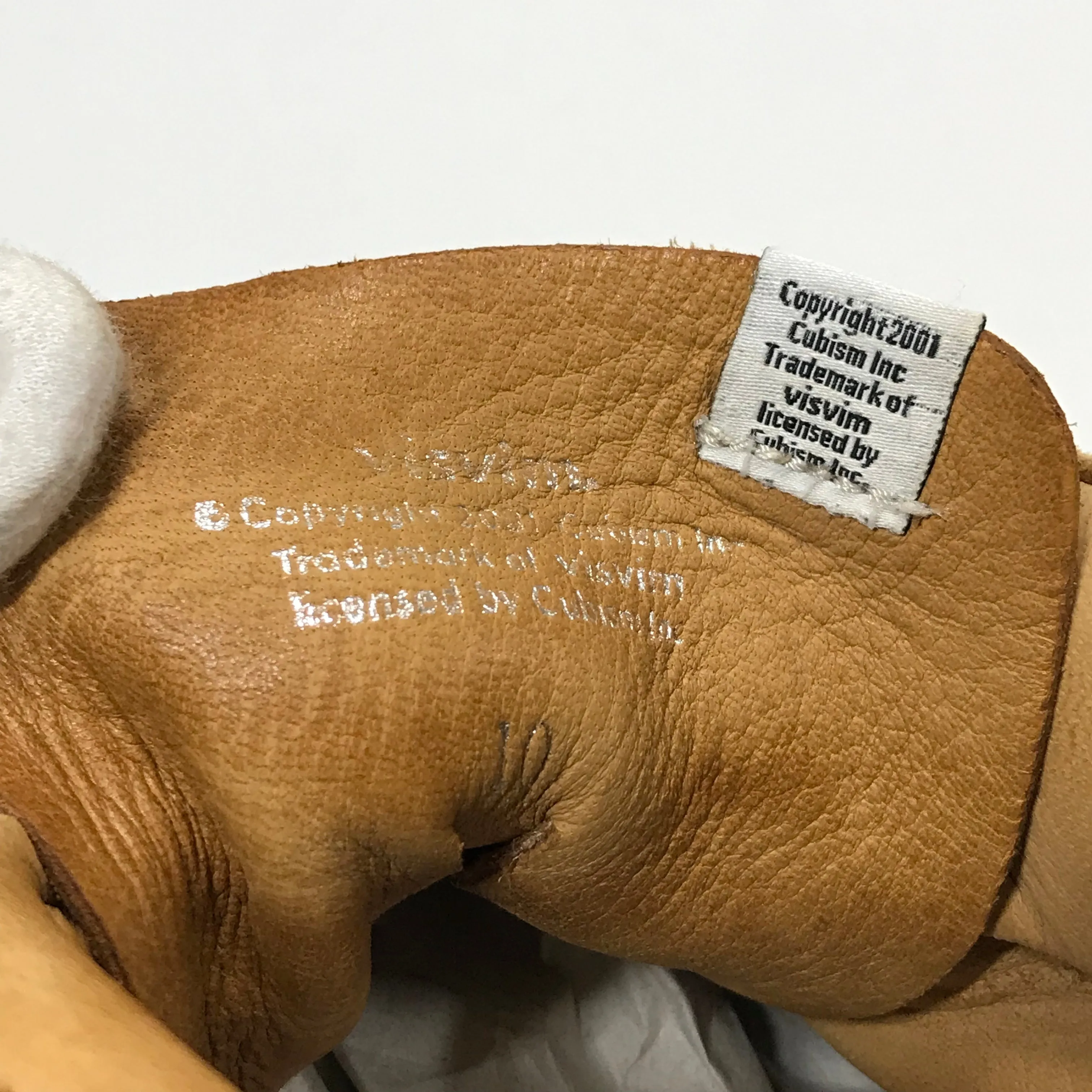 [10] Visvim FBT Lhamo Folk Suede Lt Brown