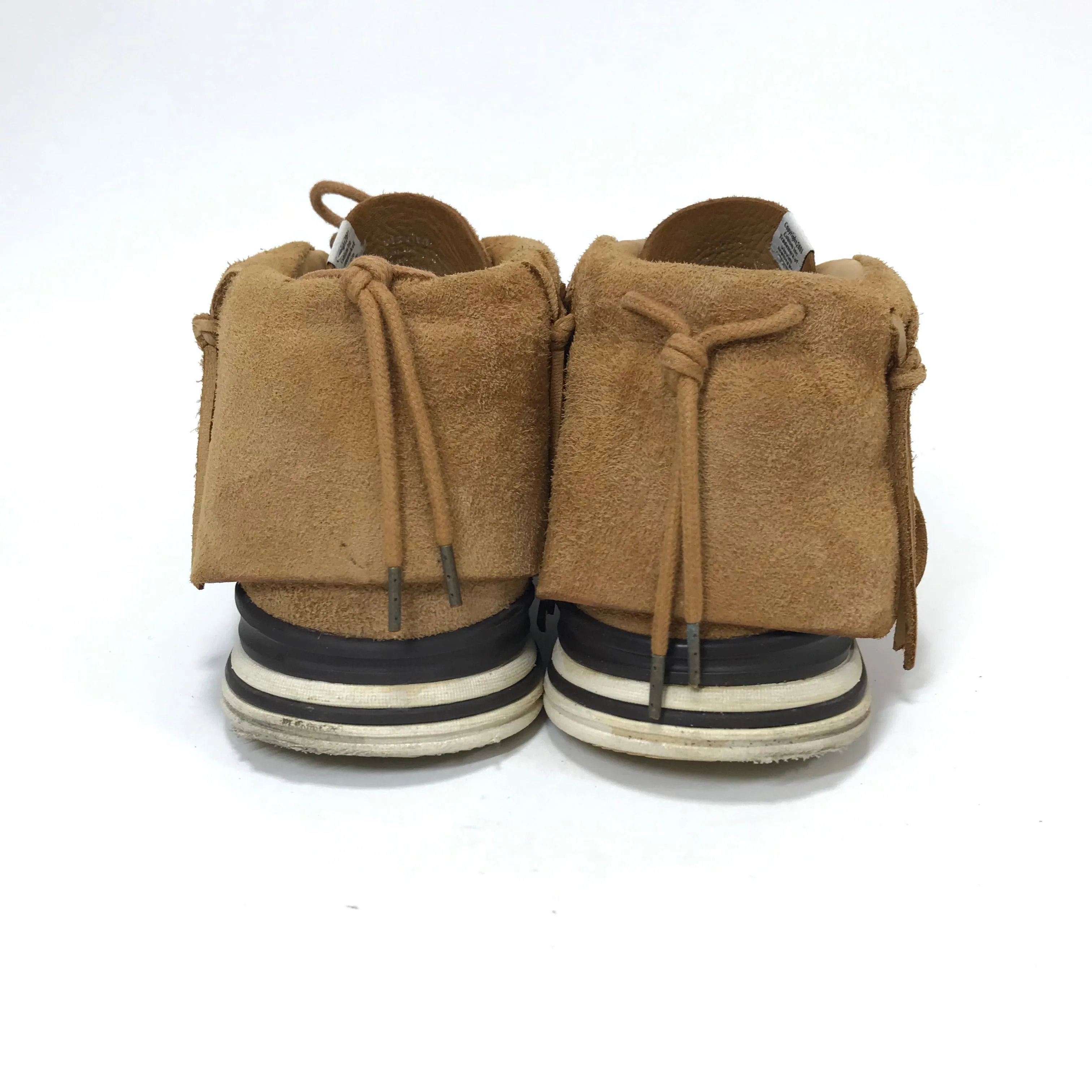 [10] Visvim FBT Lhamo Folk Suede Lt Brown