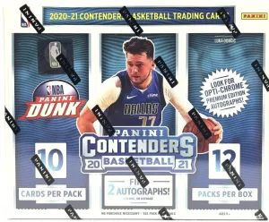 2020-21 Panini Contenders Basketball Hobby Trading Cards