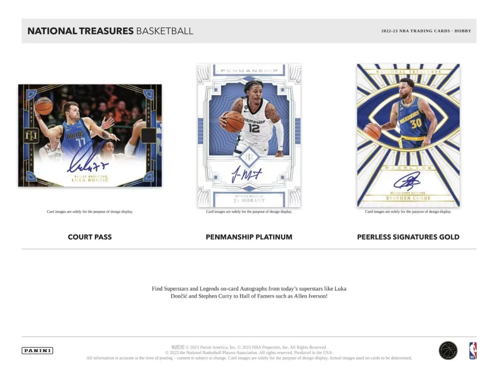 2022-23 Panini National Treasures Basketball Hobby
