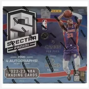 2022-23 Panini Spectra Basketball Hobby Trading Cards