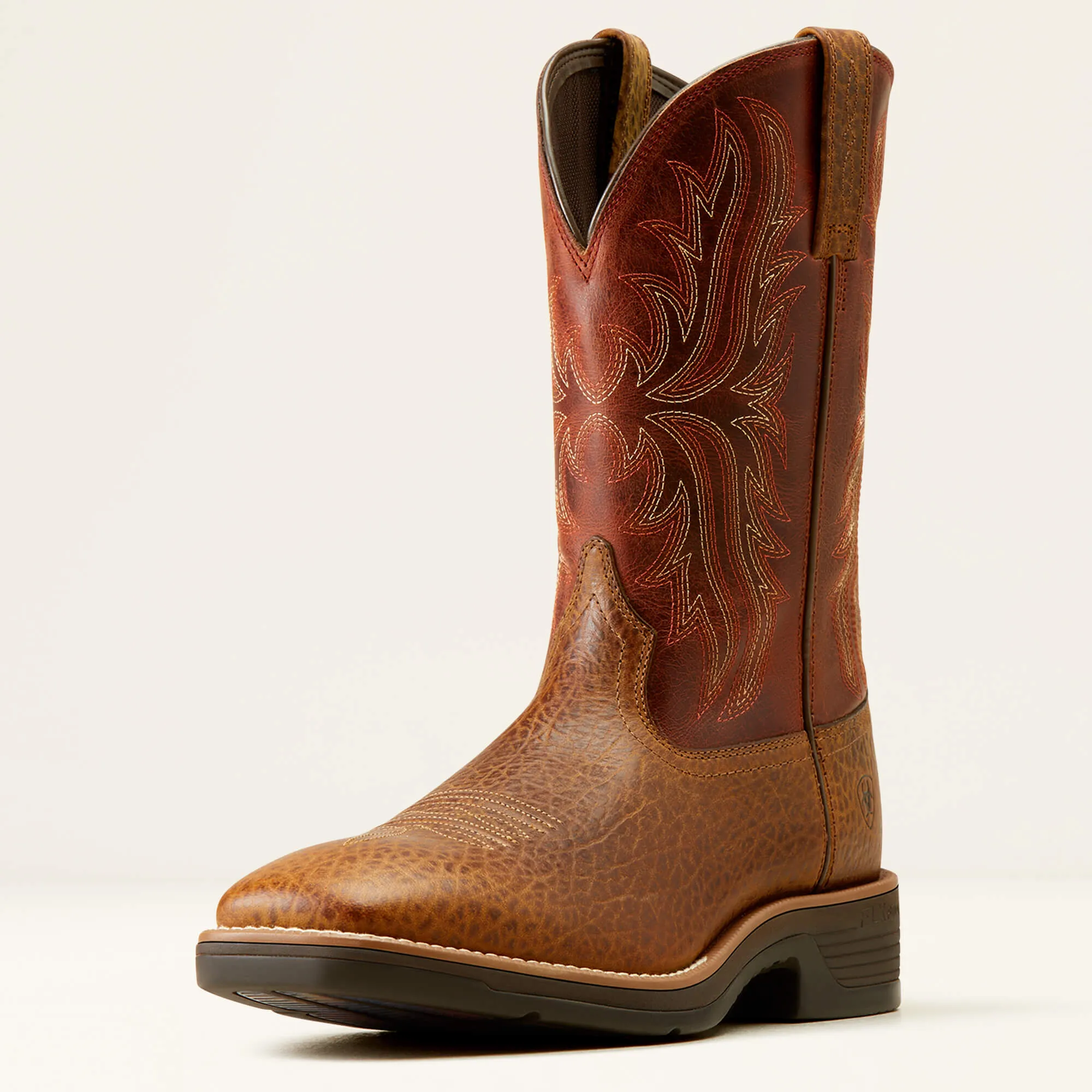 Ariat Men's Ridgeback 11" Square Toe Western Work Boot- Tan- 10050961