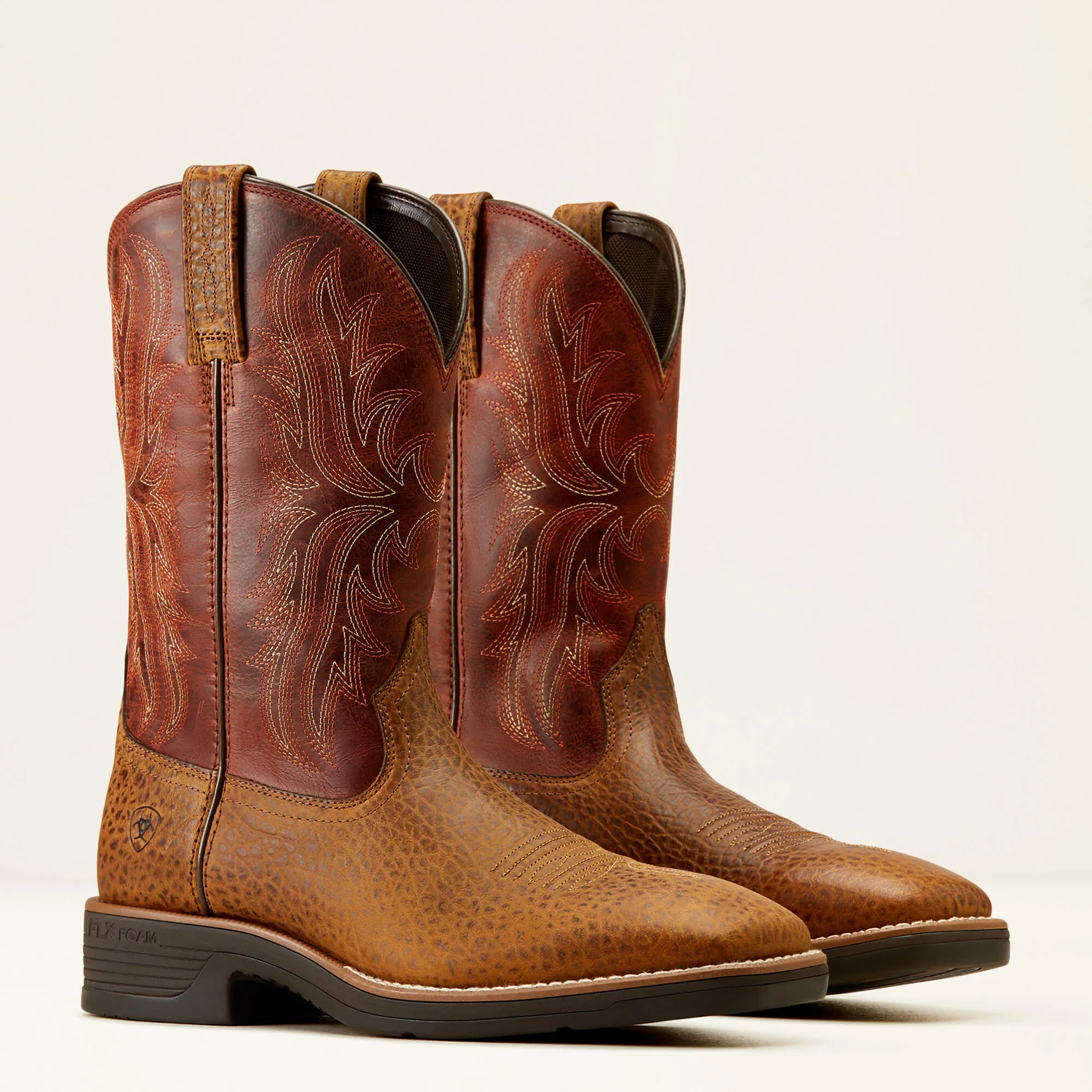 Ariat Men's Ridgeback 11" Square Toe Western Work Boot- Tan- 10050961