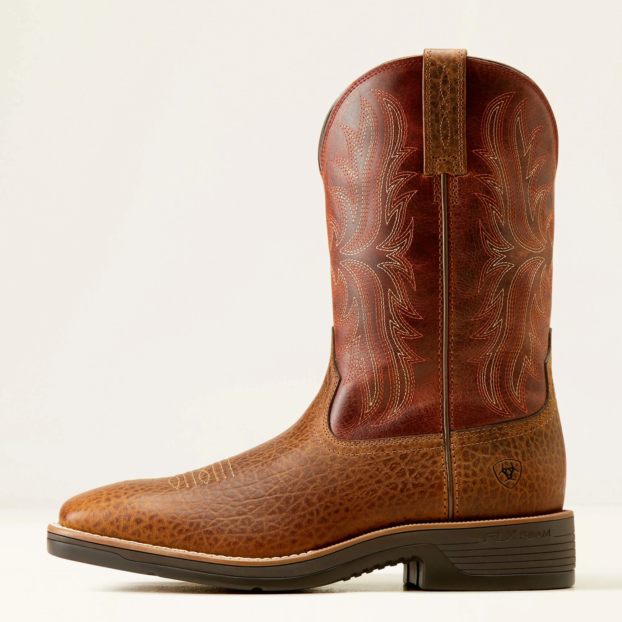 Ariat Men's Ridgeback 11" Square Toe Western Work Boot- Tan- 10050961