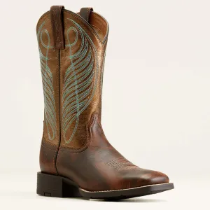 Ariat® Women's Round Up Western Boots - Yukon Brown