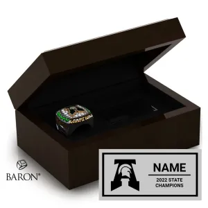 Auburn High School Basketball 2022 Fan Ring Box