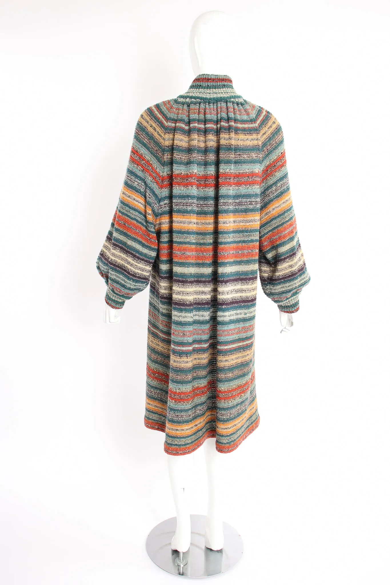 Balloon Sleeve Sweater Duster