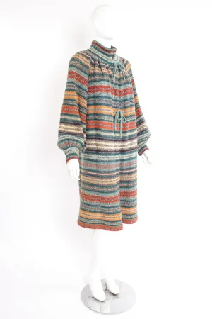 Balloon Sleeve Sweater Duster