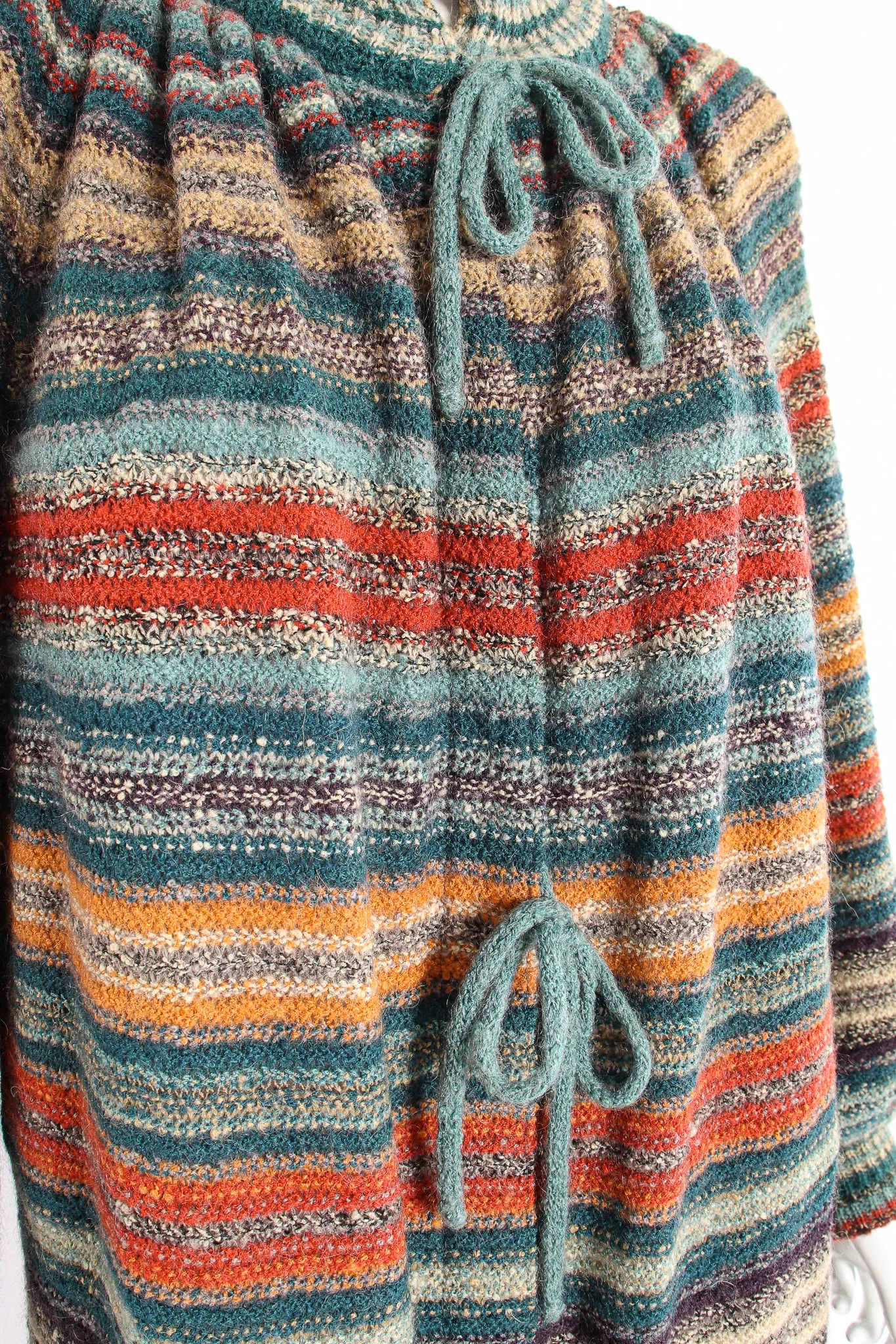 Balloon Sleeve Sweater Duster