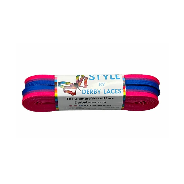 Bi Stripe WAXED LACES