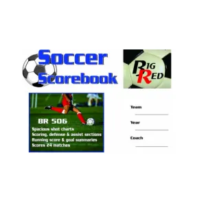Big Red Soccer Scorebook