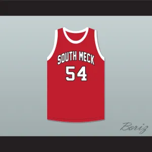Bobby Jones 54 South Mecklenburg High School Sabres Red Basketball Jersey