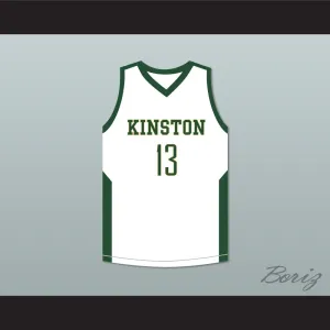Brandon Ingram 13 Kinston High School White Basketball Jersey