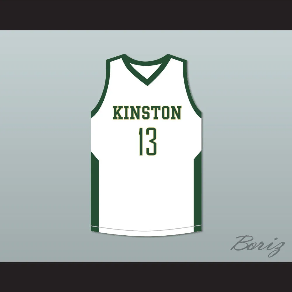 Brandon Ingram 13 Kinston High School White Basketball Jersey