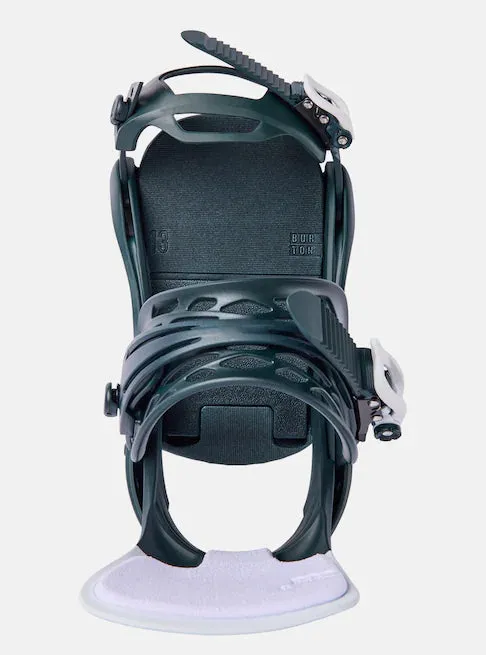 Burton Lexa Snowboard Bindings Womens 2025 Deep Emerald / White