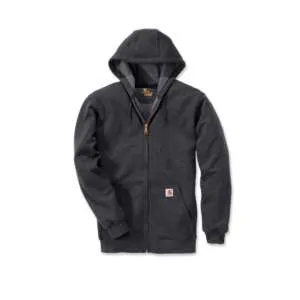Carhartt Hooded sweatshirt with zipper - Carbon Heather  K122 026