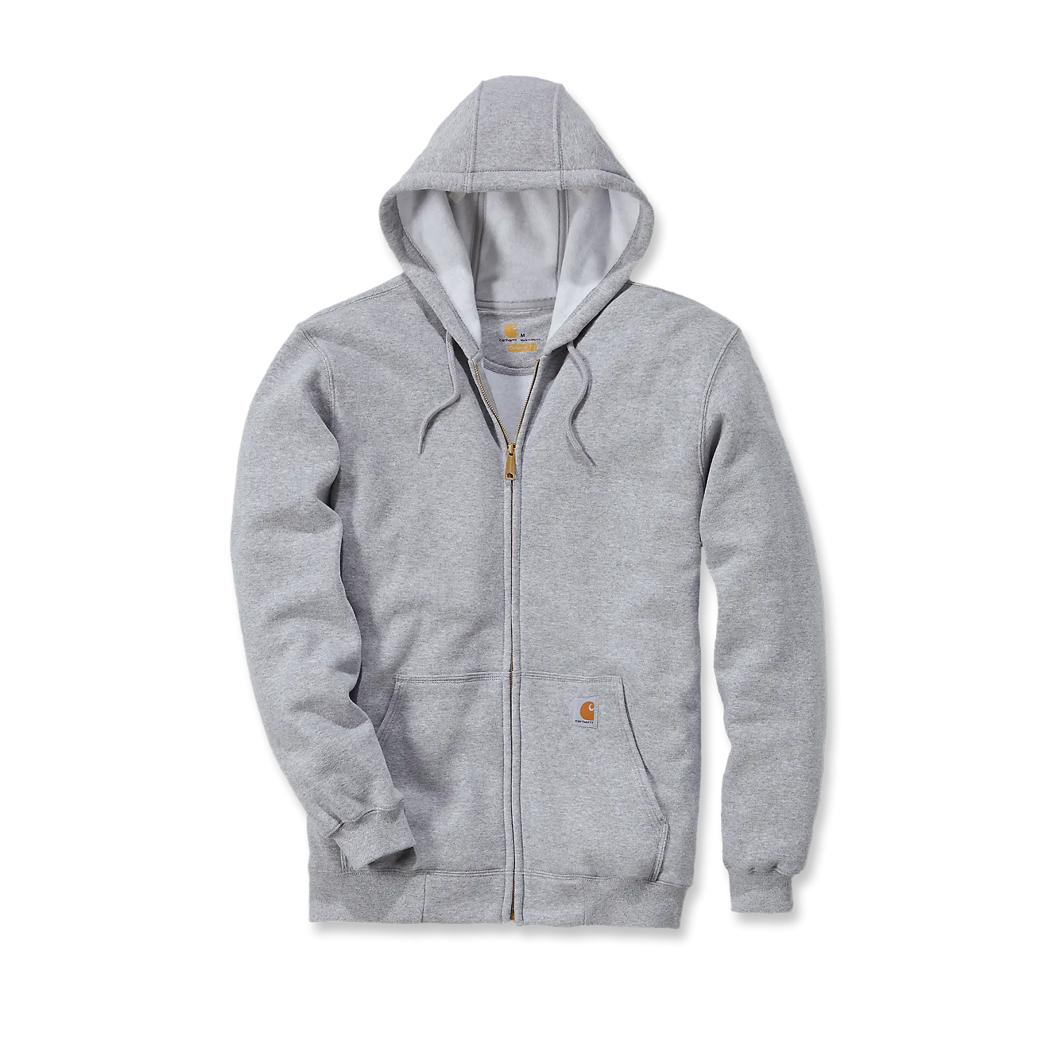 Carhartt Hooded sweatshirt with zipper Heather - Grey K122 HGY