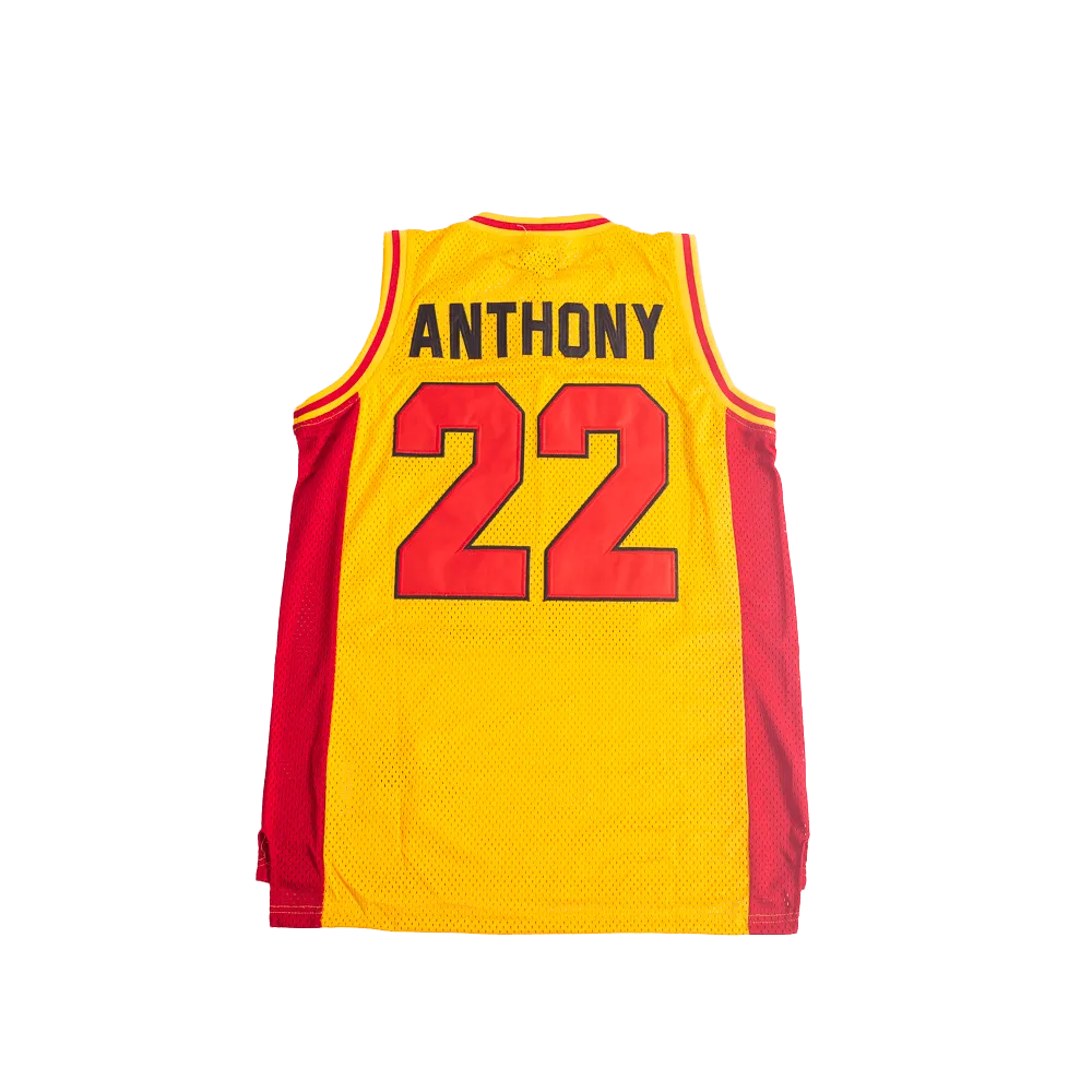CARMELO ANTHONY OAK HILL HIGH SCHOOL YOUTH BASKETBALL JERSEY