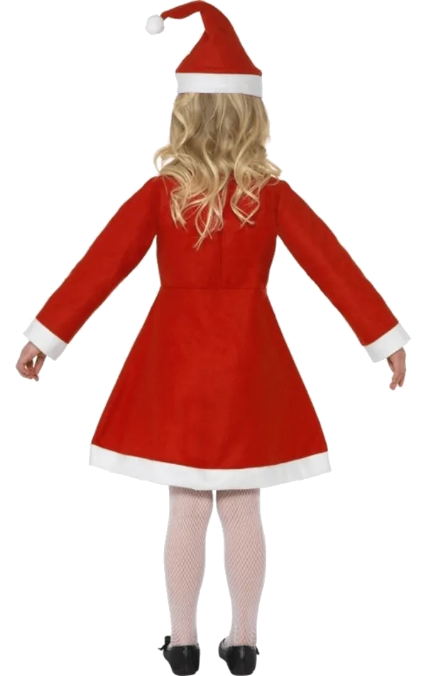 Childrens Santa Girl Costume
