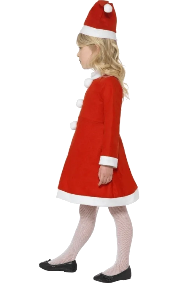 Childrens Santa Girl Costume
