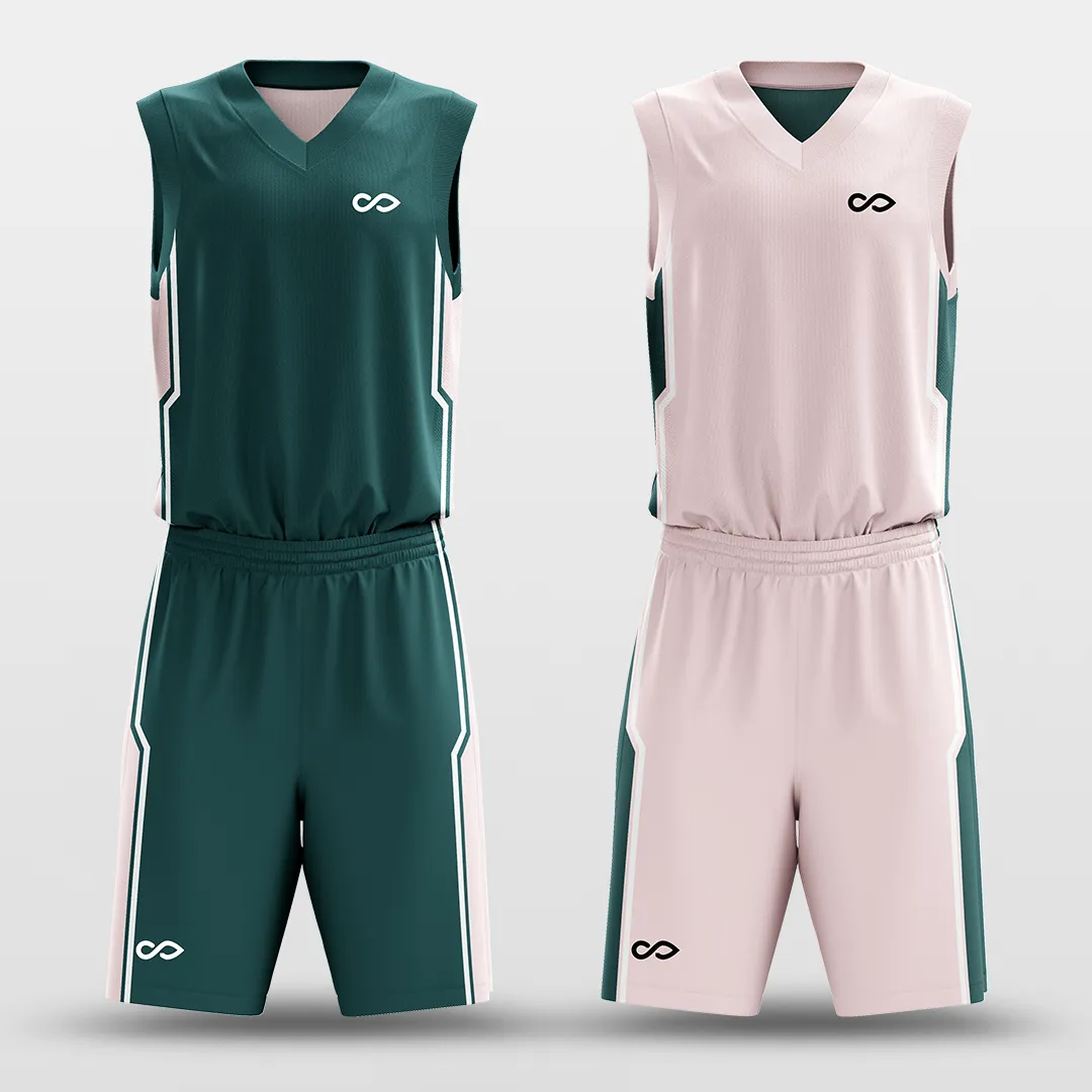 CLASSIC23 - Customized Reversible Sublimated Basketball Set
