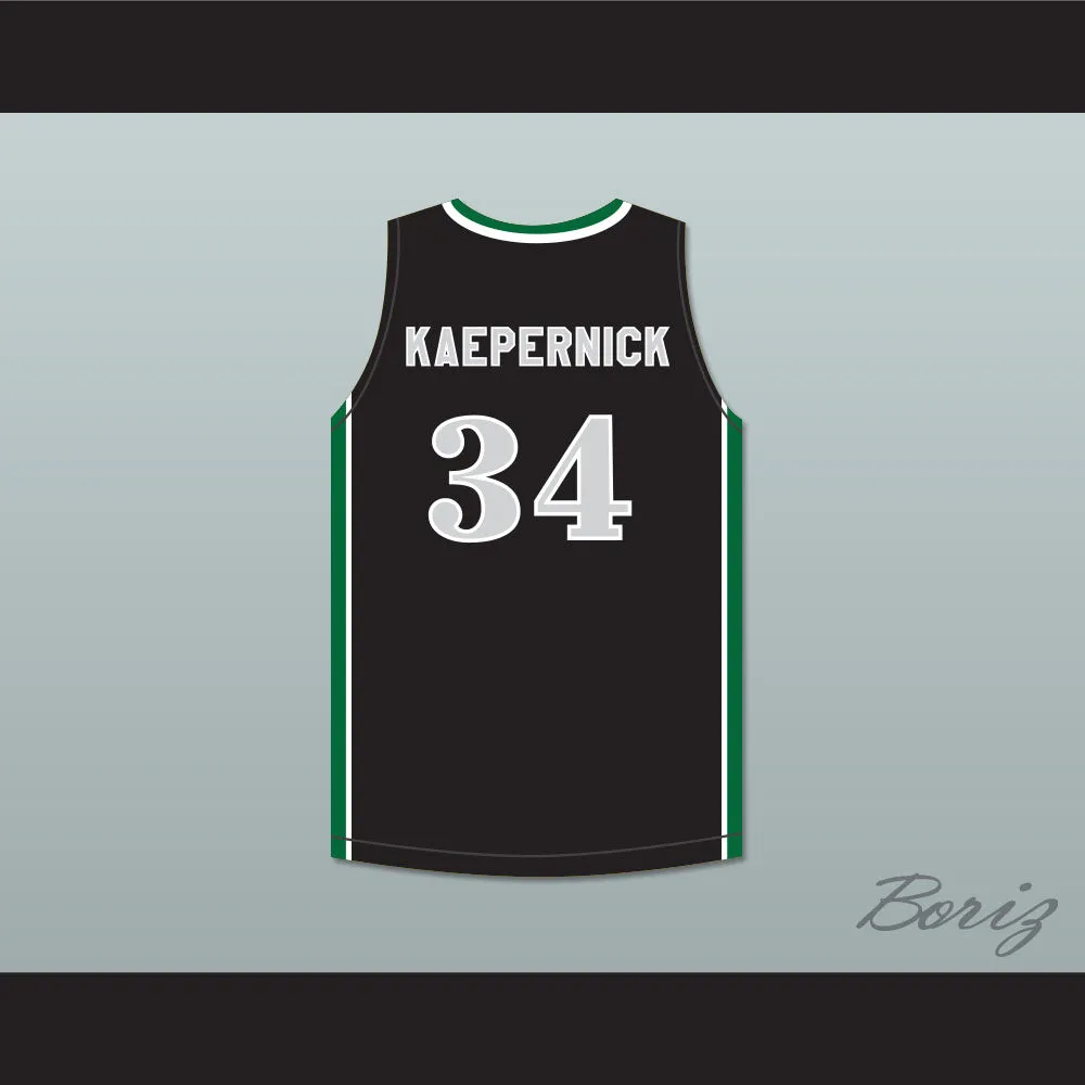 Colin Kaepernick 34 John H. Pitman High School Pride Black Basketball Jersey 2