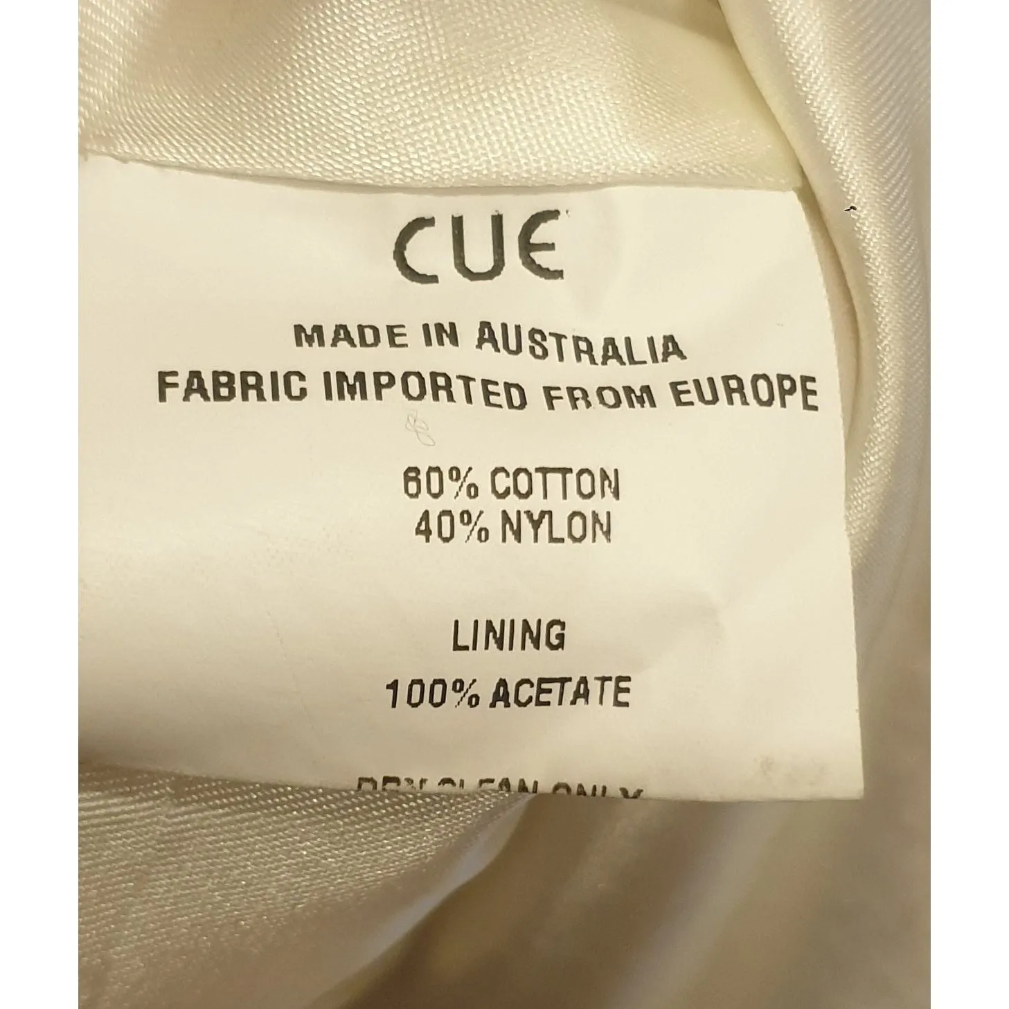 Cue pink, red and white panelled skirt size 8