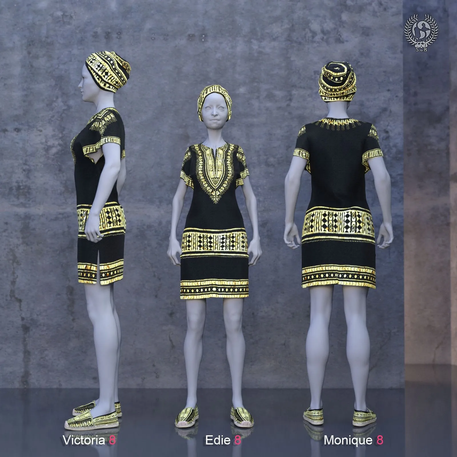 Dashiki Pack G8F
