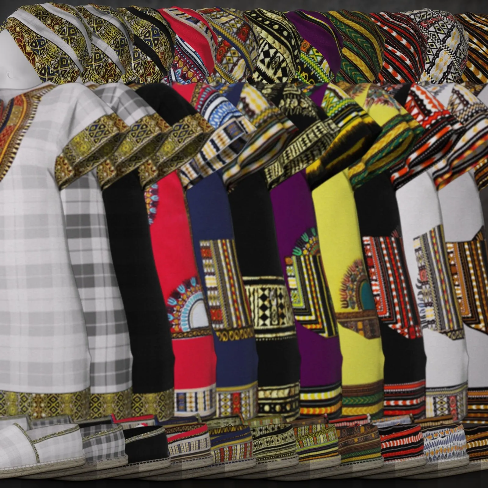 Dashiki Pack G8F