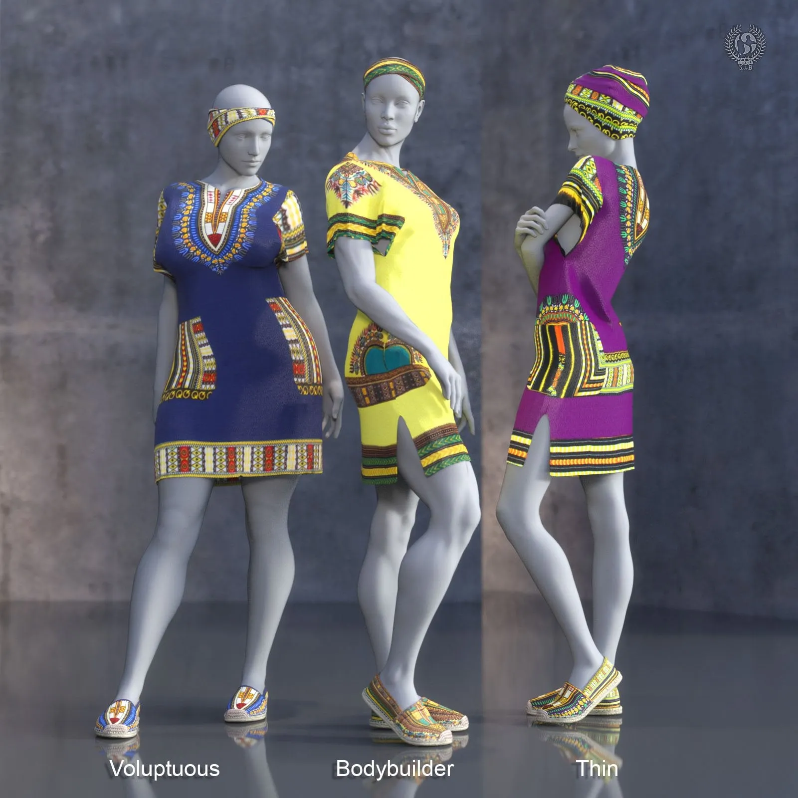 Dashiki Pack G8F
