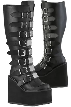 DemoniaCult Swing 815WC Boots WIDE CALF