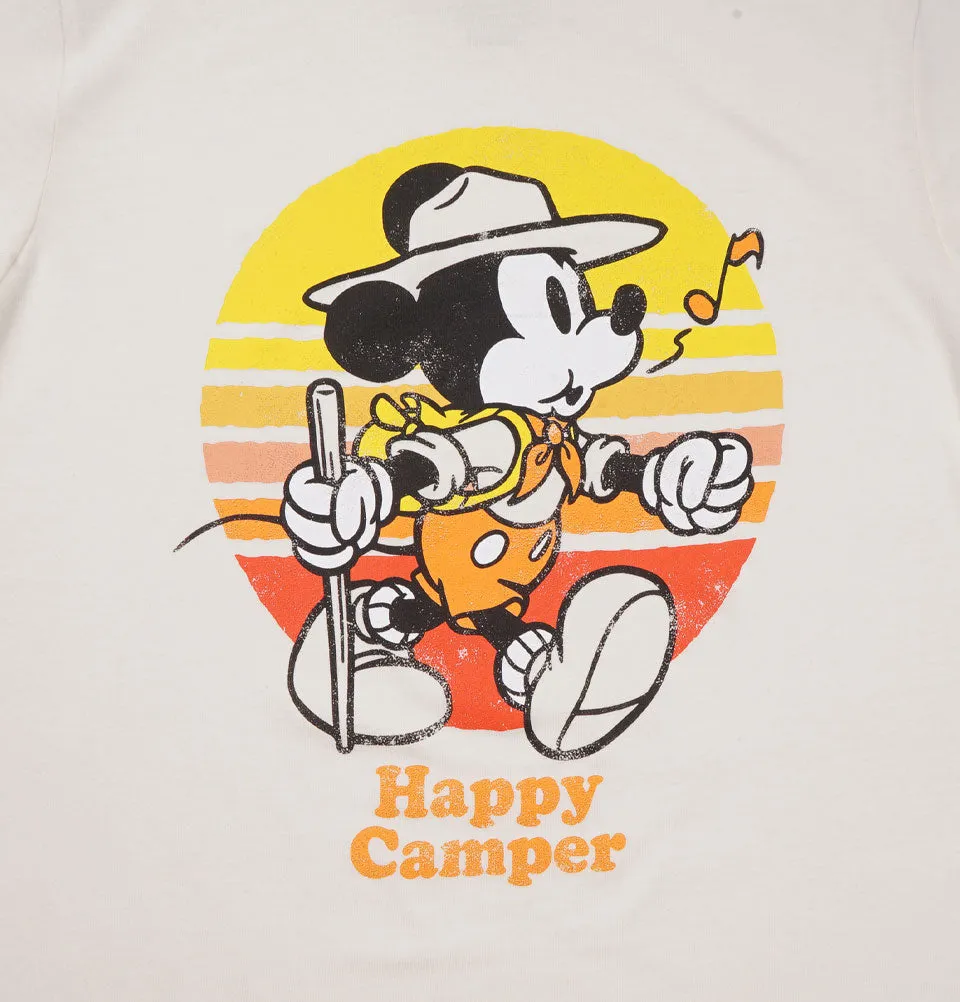 DISNEY MICKEY MOUSE Happy Camper Unisex T-shirt