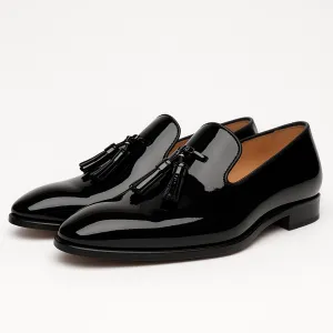 Domoir | Shiny Leather Loafers