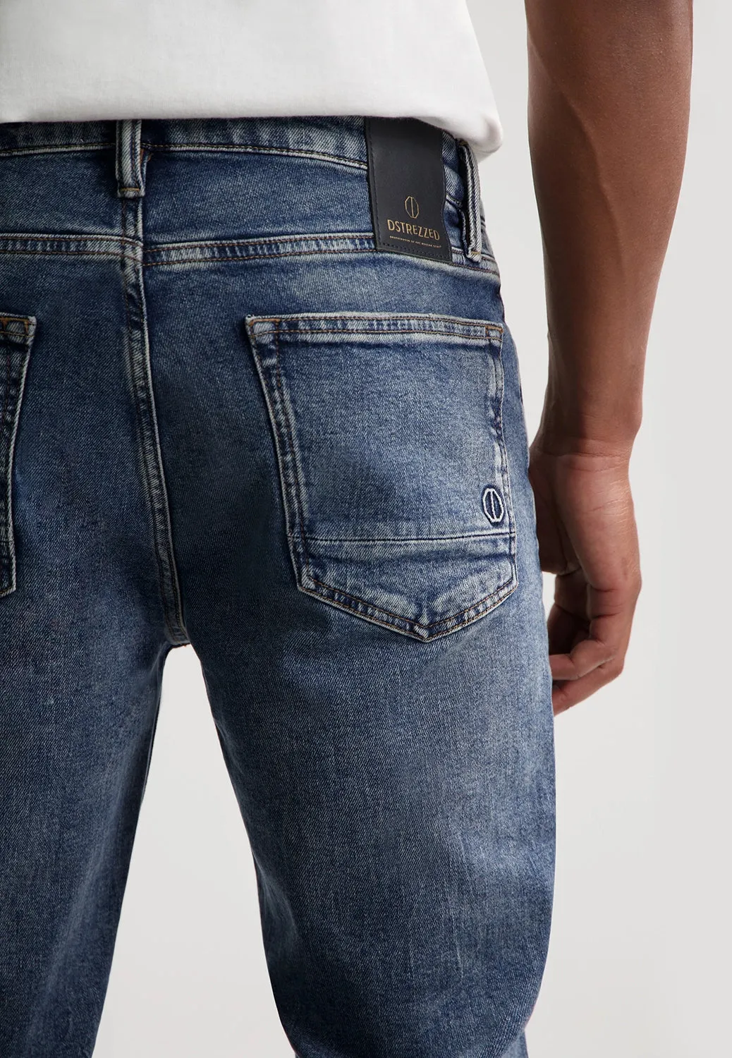 DSTREZZED SIR B TAPERED FIT NUUK DENIM JEAN 551414