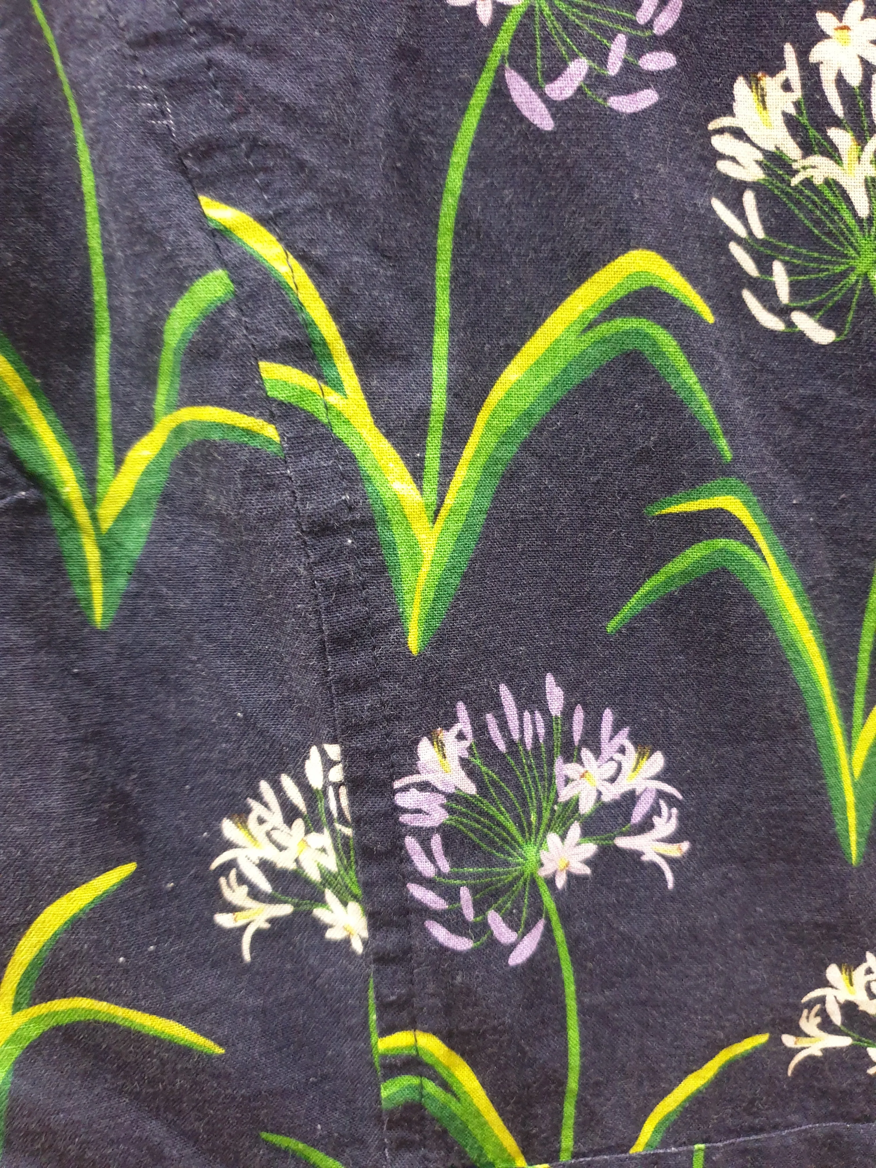 Ella & Sunday navy floral print sleeveless dress fits size 14-16