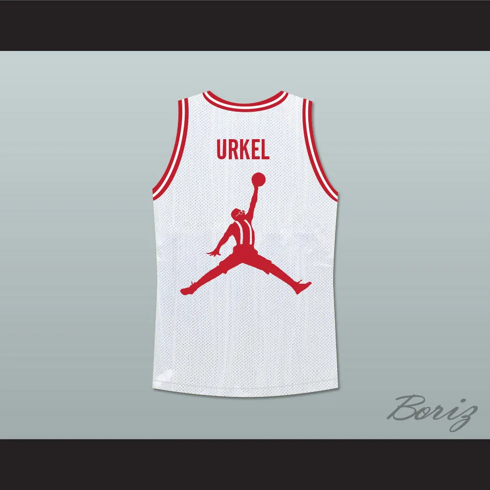 Family Matters Steve Urkel 00 Vanderbilt Muskrats High School White Basketball Jersey Deluxe Edition 2