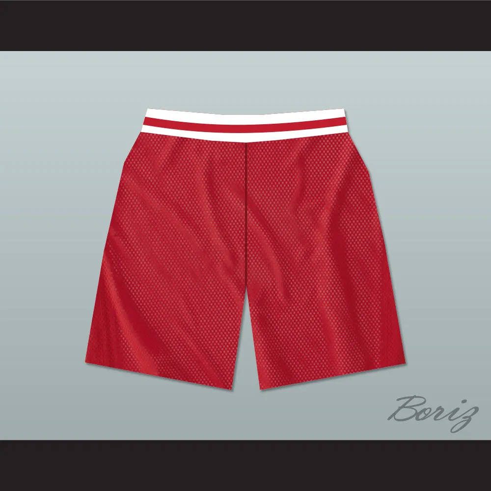 Family Matters Vanderbilt Muskrats High School Red Basketball Shorts