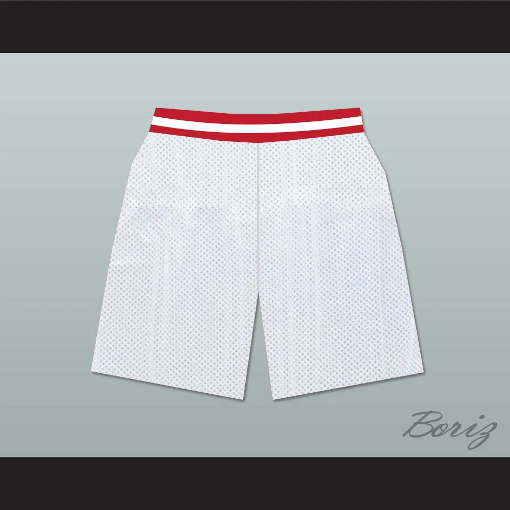 Family Matters Vanderbilt Muskrats High School White Basketball Shorts