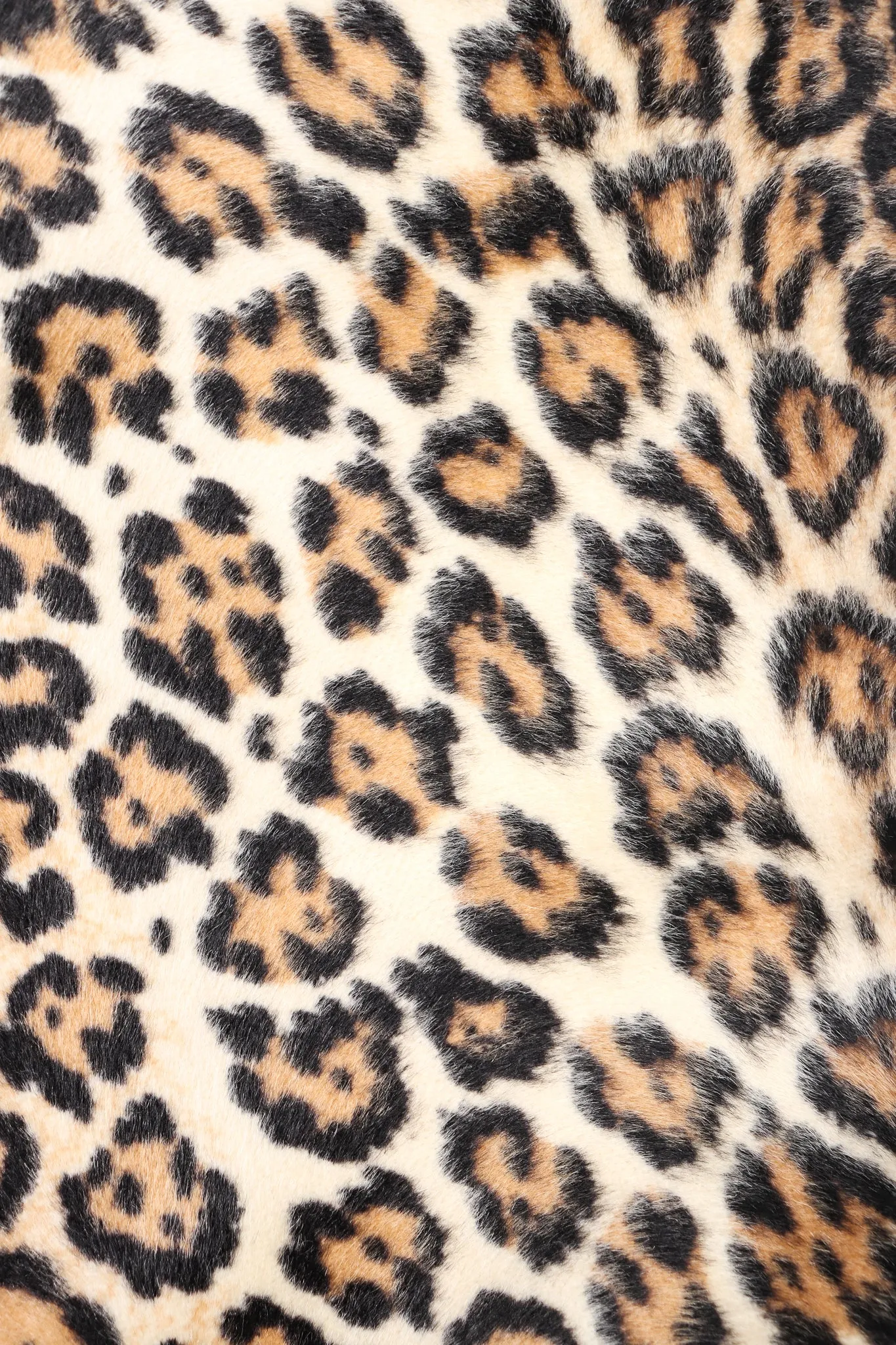 Faux Leopard Reversible Cape