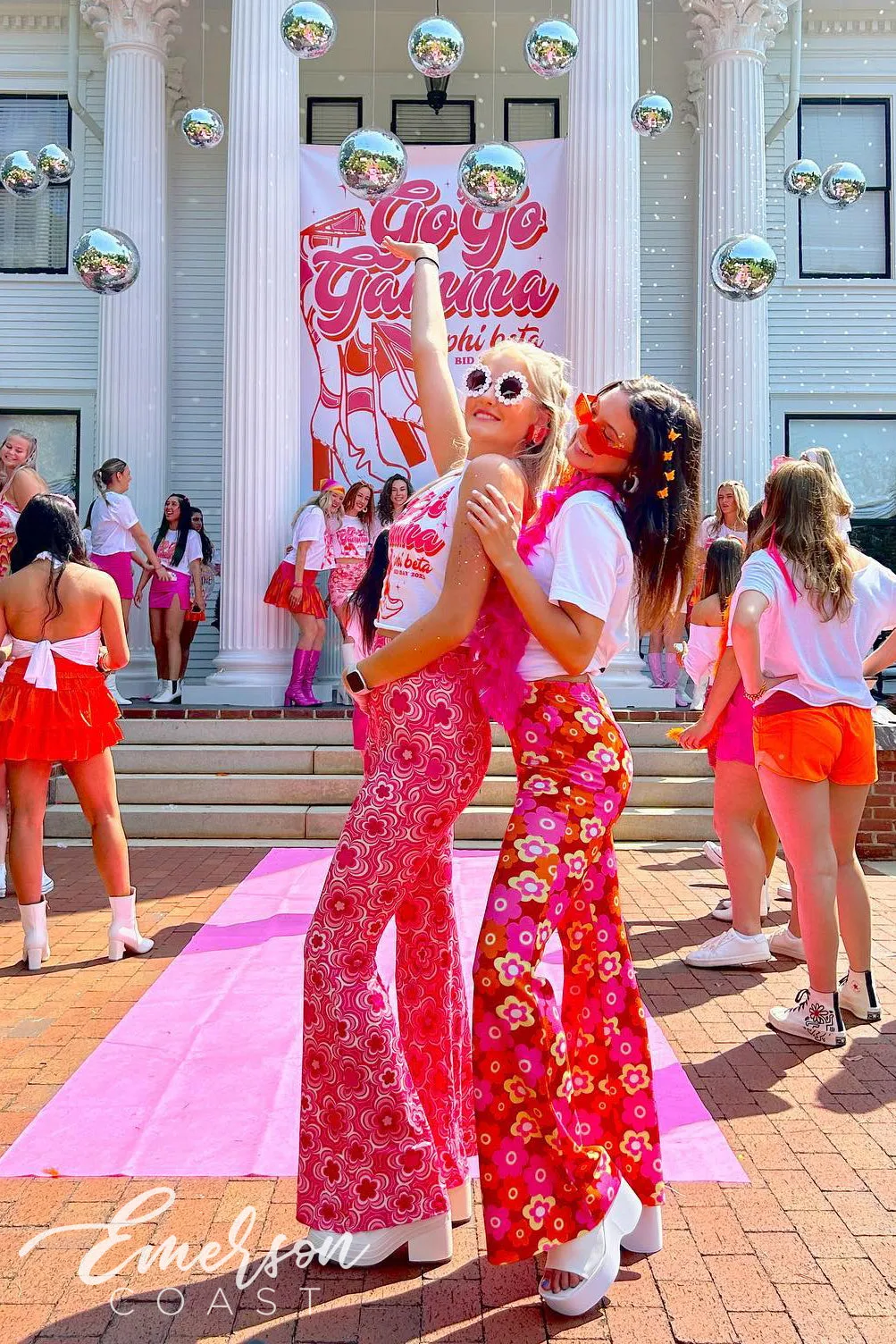 Gamma Phi Beta Go Go Gphi Bid Day Tee
