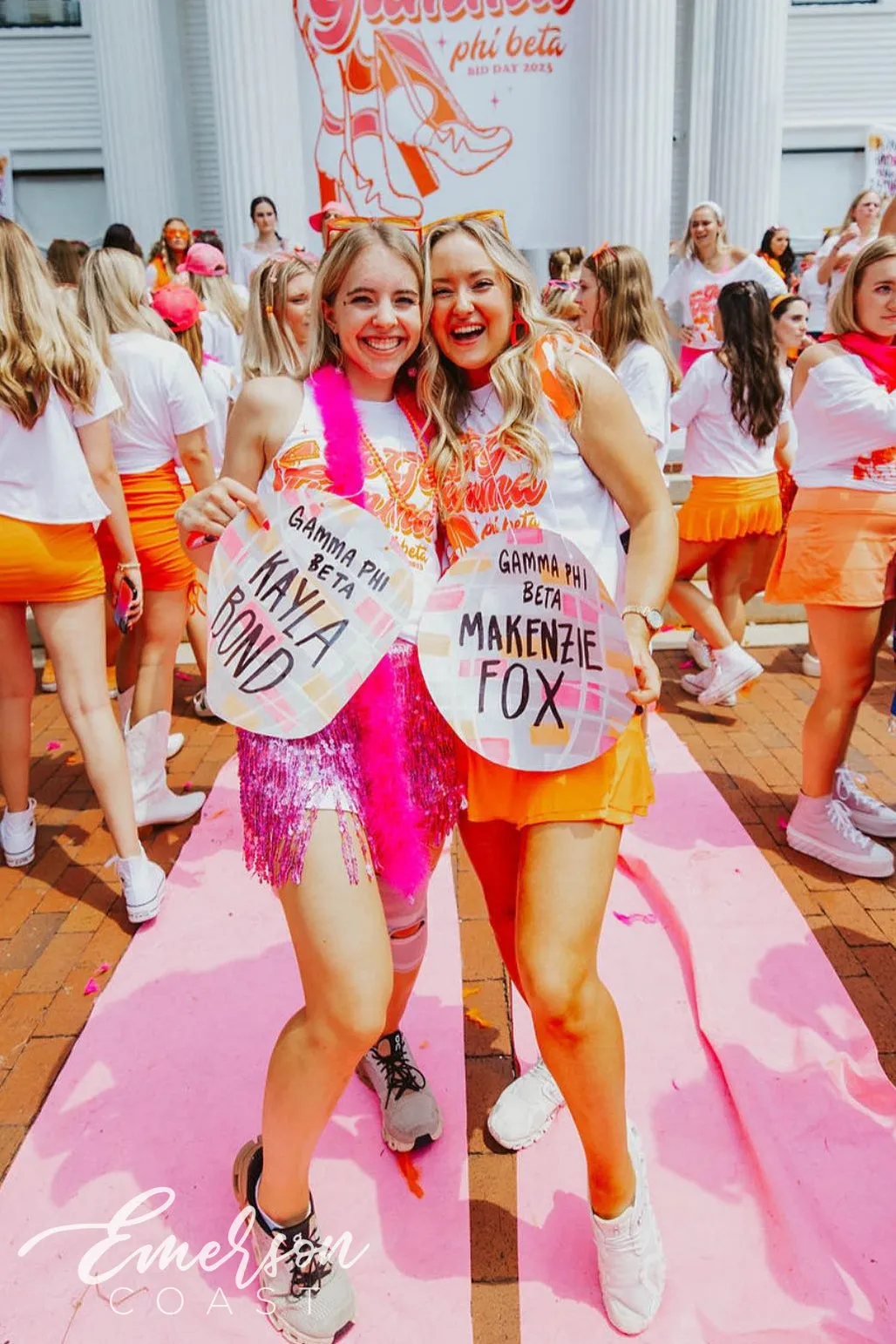 Gamma Phi Beta Go Go Gphi Bid Day Tee