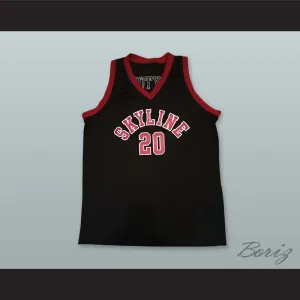 Gary Payton 20 Skyline High School Black Basketball Jersey