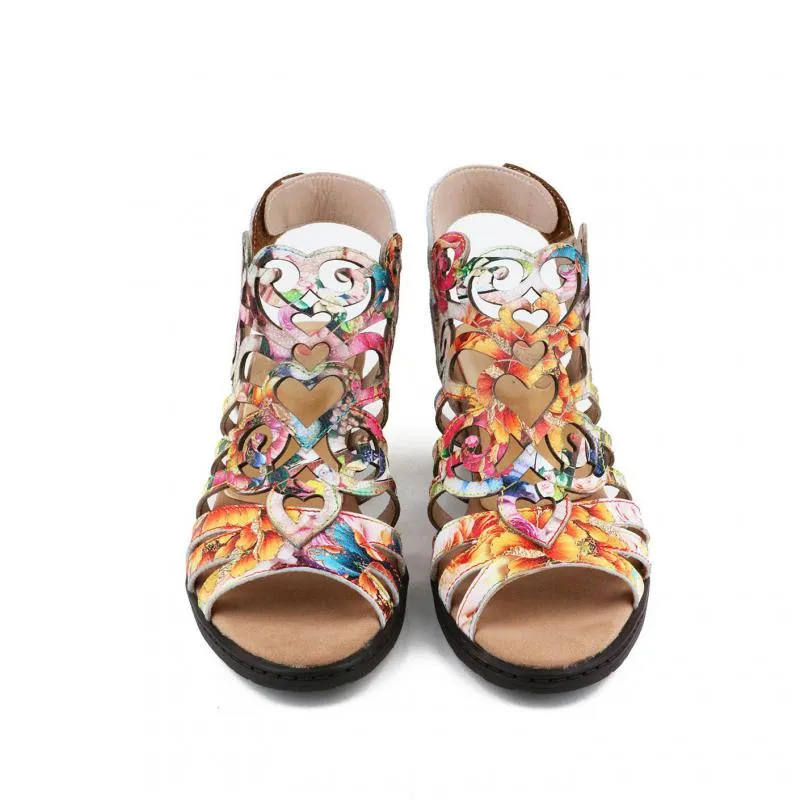 Genuine Leather Handmade Ladies Sandals