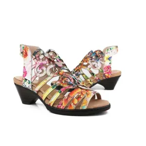 Genuine Leather Handmade Ladies Sandals