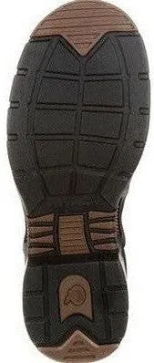 Georgia Men's Athens 11" Soft Toe Pull On Zipper Work Boot- Brown- GB00226