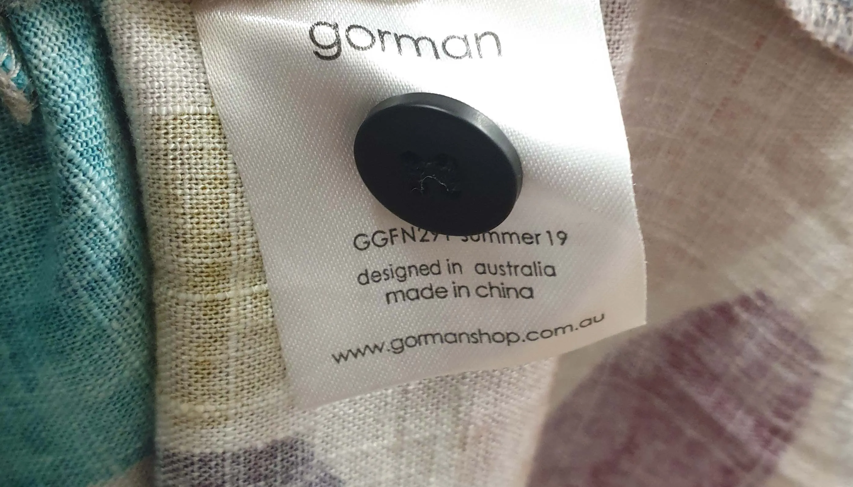 Gorman colourful rock print dress size 16