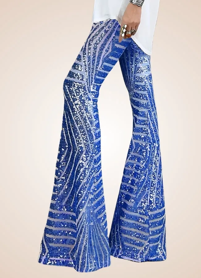 Gothic Vintage Sequin Pants