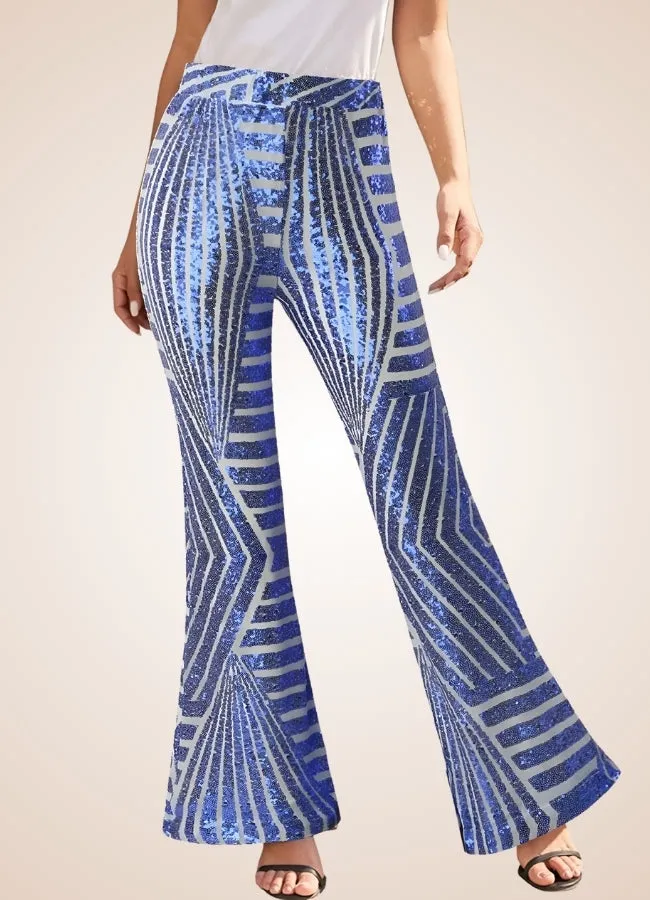 Gothic Vintage Sequin Pants
