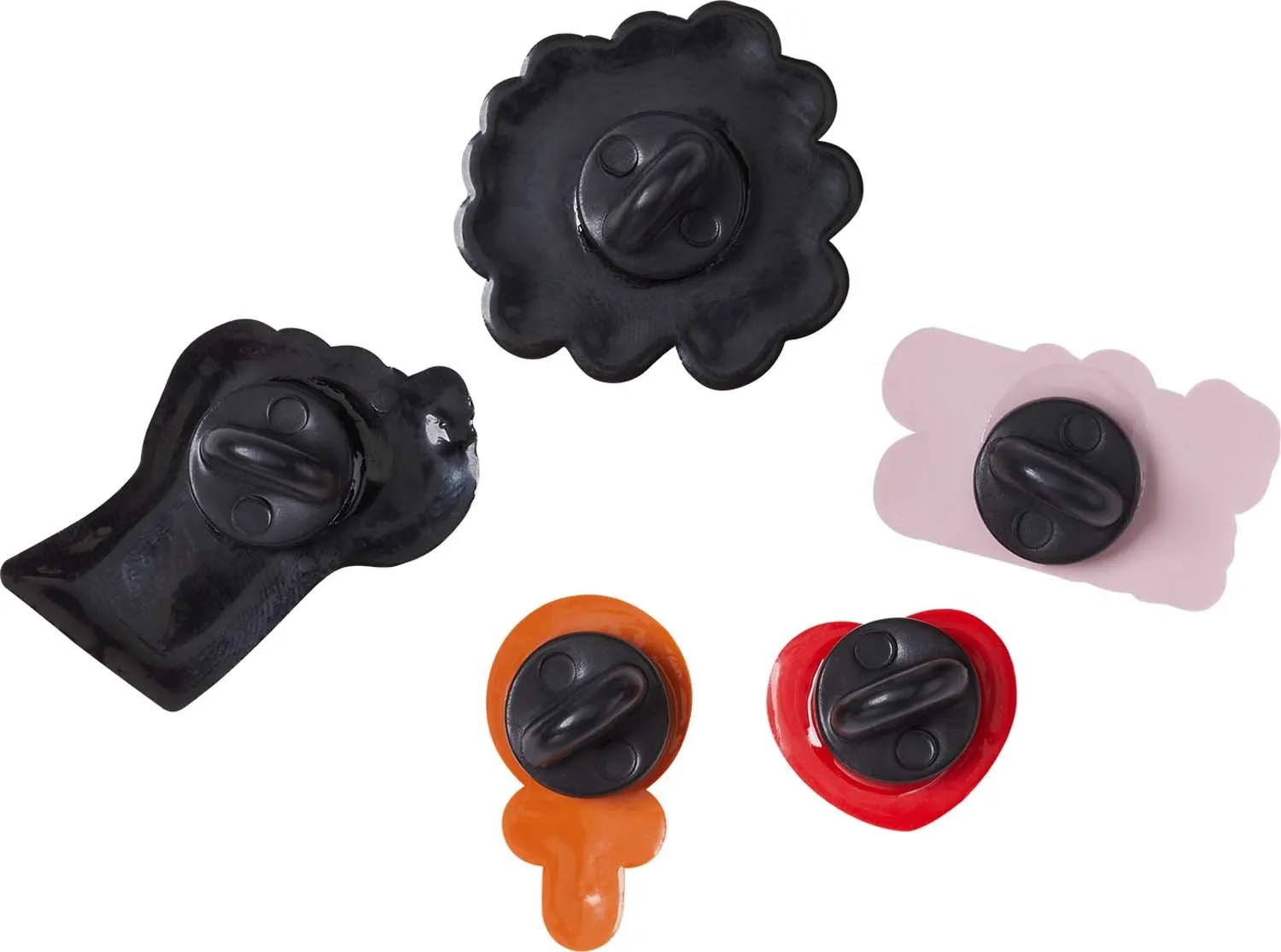 Grl Pwr Pin Backer 5 Jibbitz Pack