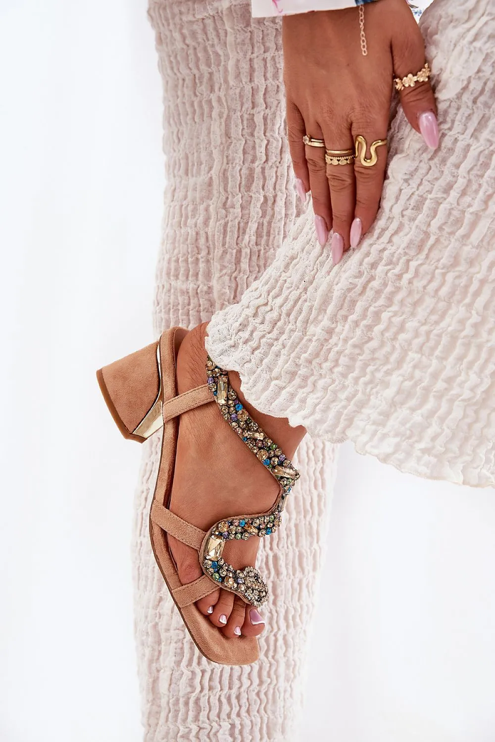 Heel sandals